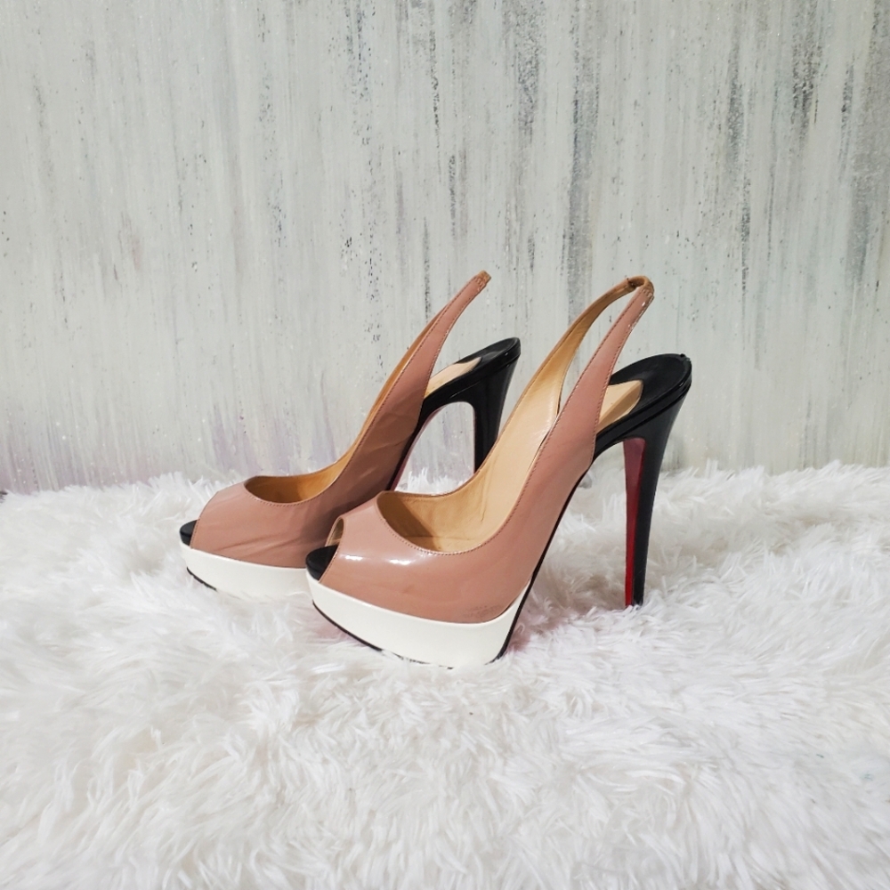 SALE! Lady Peep Slingback 160mm